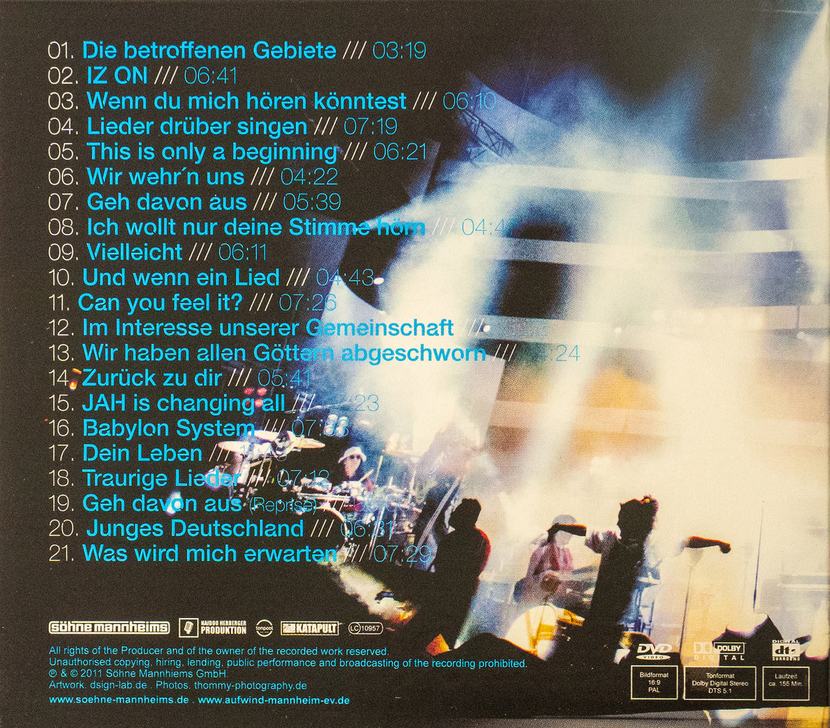 DVD // IZ ON - LIVE