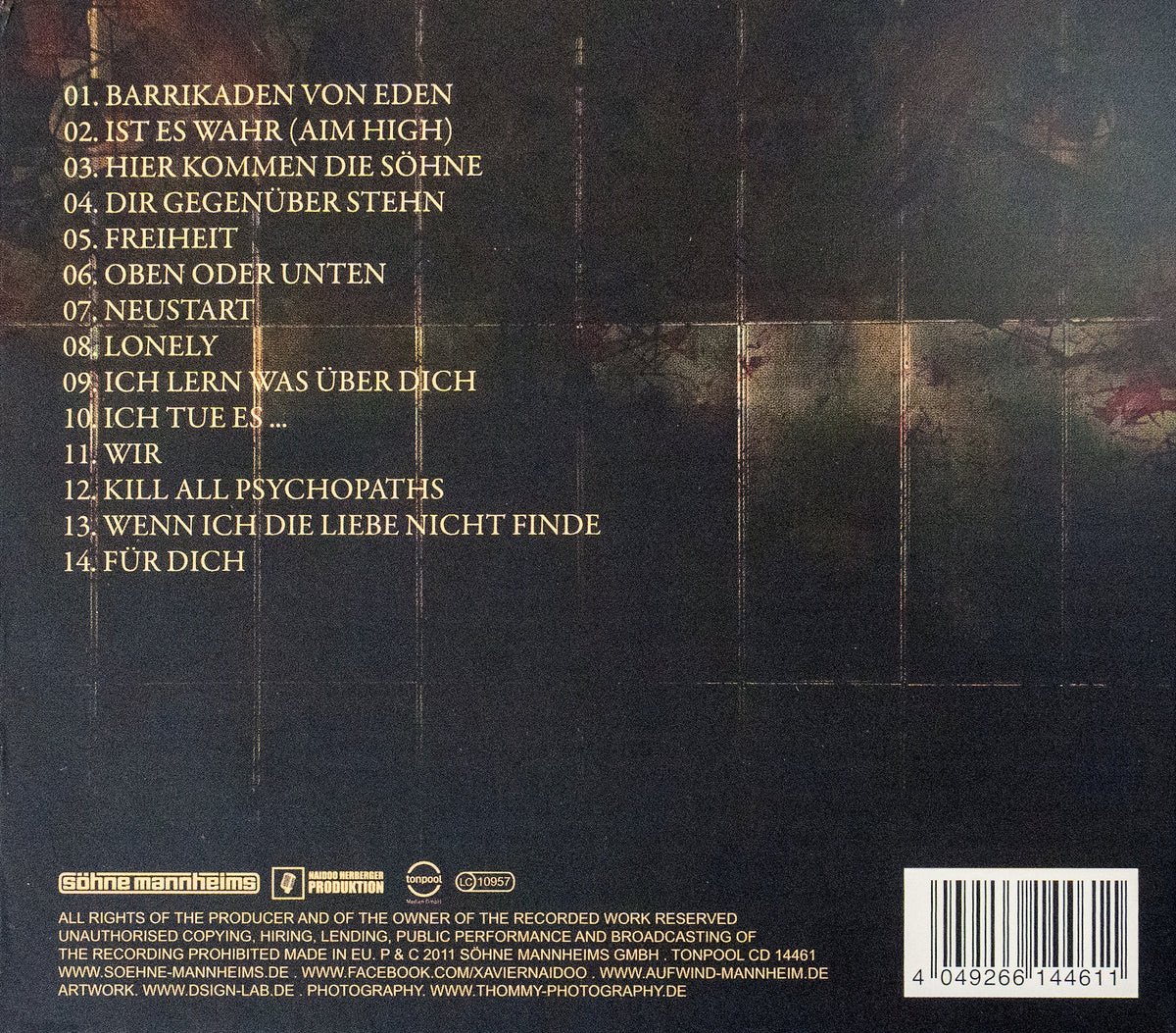 CD - BARRIKADEN VON EDEN