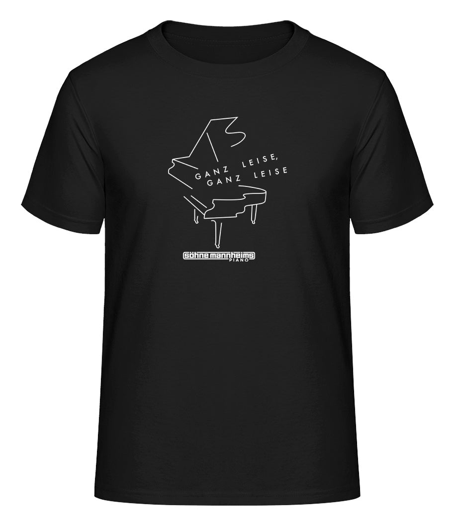 T-Shirt // Ganz leise Ganz leise // schwarz